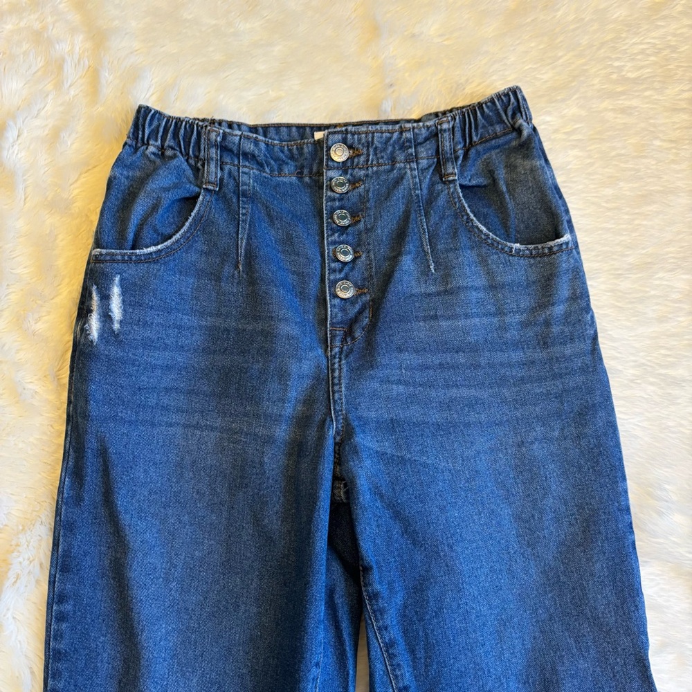 Kensie Blue High Rise Women Jeans - Picture 2 of 7